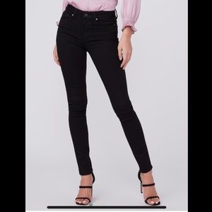 PAIGE Horton Ultra Skinny Jeans Black Stretch